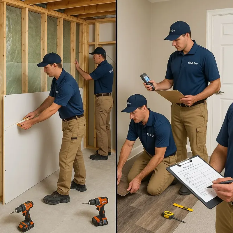 Repairs and Reconstruction process in El Segundo, CA